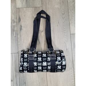 B for Betsy New York Yankees Lacquered Canvas bag